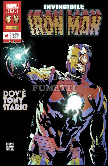 IRON MAN # 63 - INVINCIBILE IRON MAN - MARVEL LEGACY